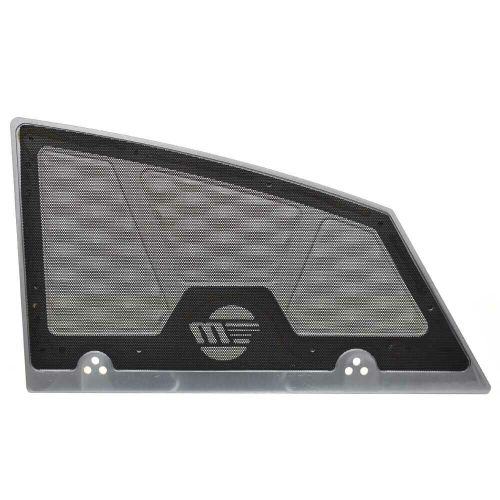 Malibu boat glove box plate 5550042-angr | gray anodized w/ mesh