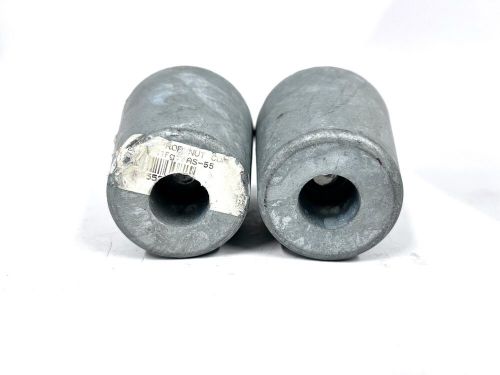 Azimut as-55, zinc propeller anode cone - 2 pack