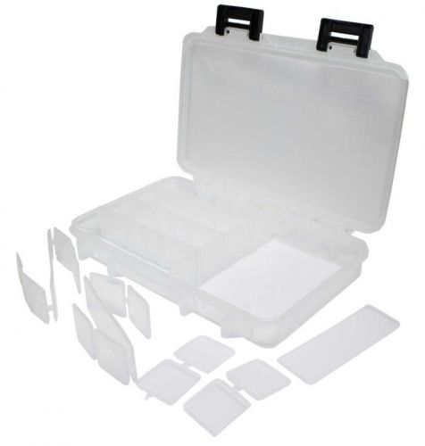 Plano 3650 prolatch adjustable 5 to 20 compartment plastic utility tackle box