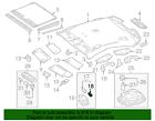 Genuine mercedes-benz courtesy light bulb 000000-008140-64