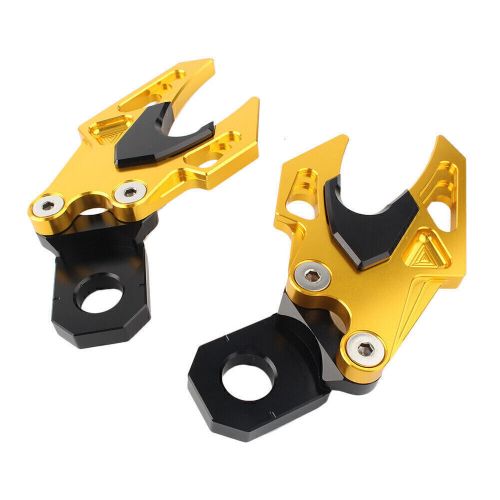 1 x aluminum rear fork chain adjuster fit honda cb650f black/gold/red/blue/gray