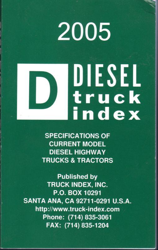 2005 diesel truck index