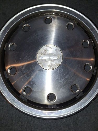 1988-1992 chevy silverado suburban 1500 cargo van 15&#034; hubcaps set 3