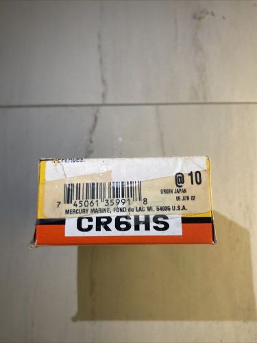 Ngk pack of 10 #cr6hs spark plug 7023 new in box ships asap