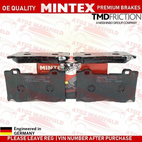 For infiniti fx37 fx50 q50 q60 q70 front premium mintex brake pads set brand new