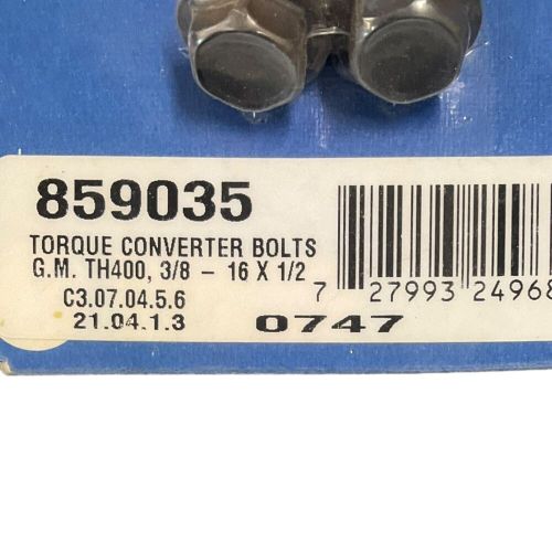 Pioneer inc. torque converter bolt - 859035