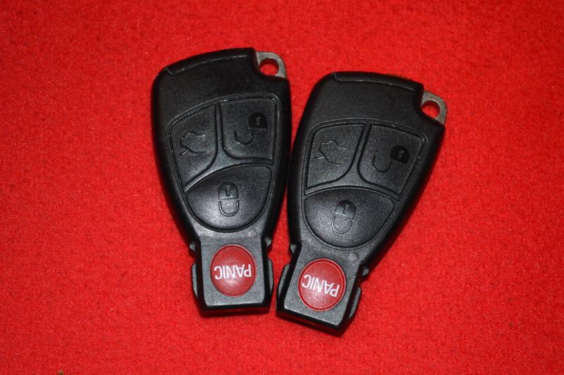 Mercedes  key remote smart key (4 button) fcc id: kr55wk47292 lof of 2