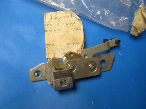 Latch for rear seat fold down,new,n.o.s.79-89 mopars 5207284