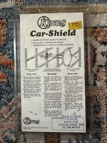 Vintage kings car-shield usa america 