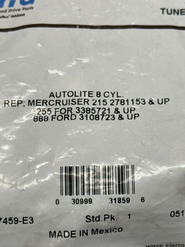 New sierra 18-5253 tune up kit autolite ingition