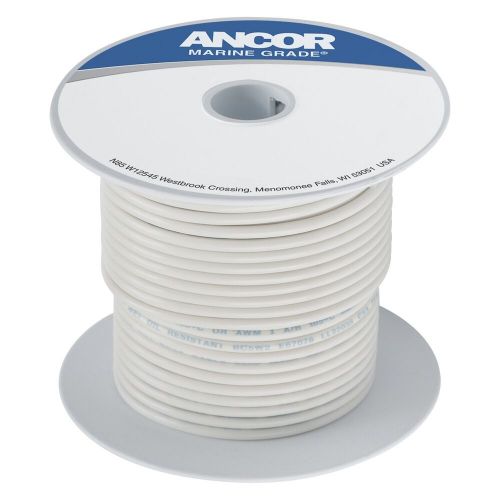 Ancor 108925 - 10 awg 250&#039; white tinned copper wire