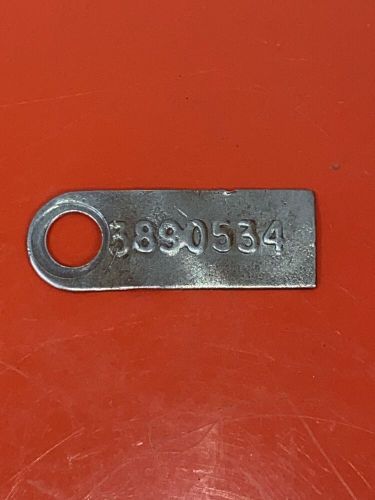 Muncie 4 speed id tag 3890534  original