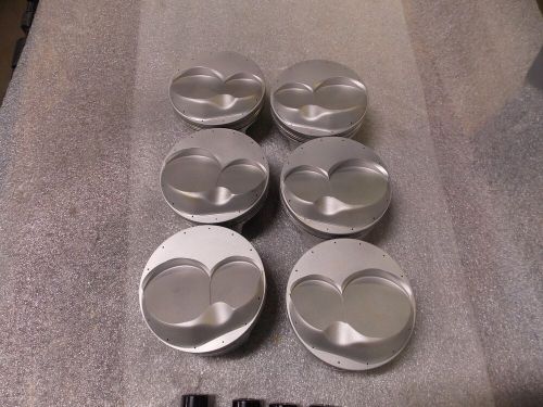 Sbc 23deg. diamond forged alum. domed pistons, 4.030/3.480 str./5.850 rod, ascs