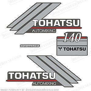 Fits tohatsu 140hp automixing outboard motor engine decal kit