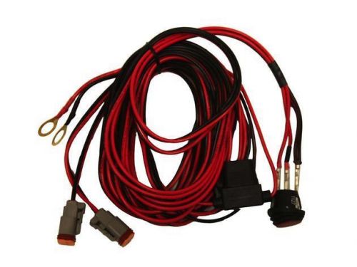 Rigid wire harness for dually led lights