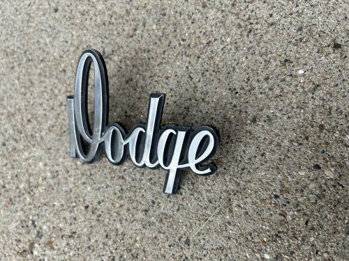 1974 75 76 77 dodge van rear door emblem oem mopar 2956722