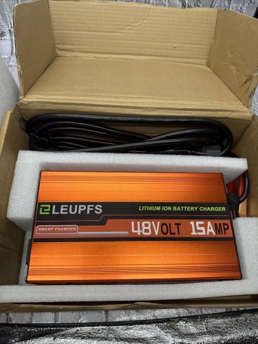 Eleupfs 15amp 48volt golf cart batterry charger for club car ds &amp; precedent