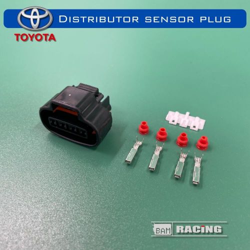 Toyota 20v distributor plug connector + pins  seals harness loom build repair