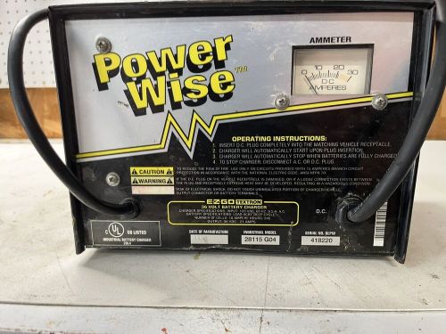 Power wise ez-go golf cart 36 volt battery charger 28115 g04