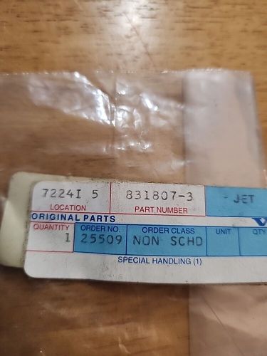 New in bag genuine oem volvo penta air jet 831807