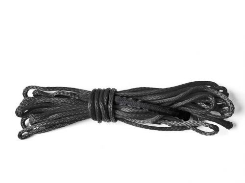 Synthetic winch rope replacement 50 ft. by superatv4500lb - charcoal wn-rp-6k#fi