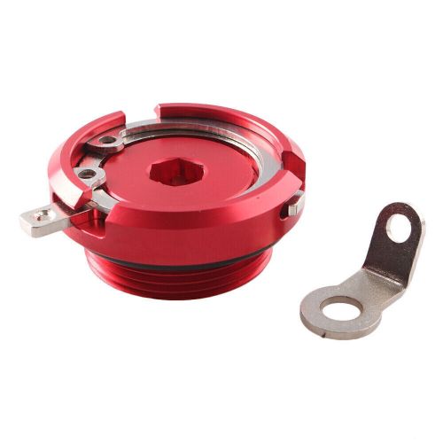 Oil filler cap cover for kawasaki zx6r zx7r zzr1200 ninja 250r red