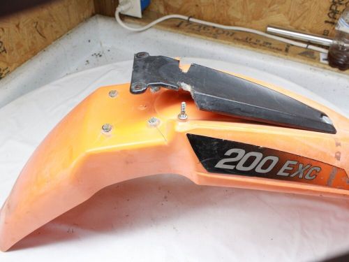 1999 99-07 ktm 200 exc 125 250 300 front fender 503 08 010 30004