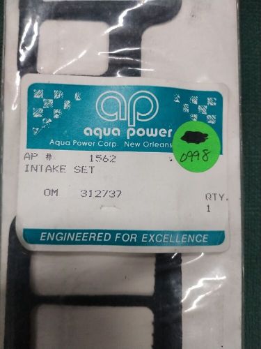 Aqua power 1562 intake gasket omc 312737 buick 231ci  v6 ap1562 mqgb