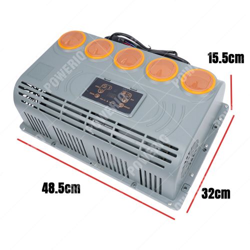 24v split ac 8000 btu truck cab air conditioner fits semi trucks bus rv caravan