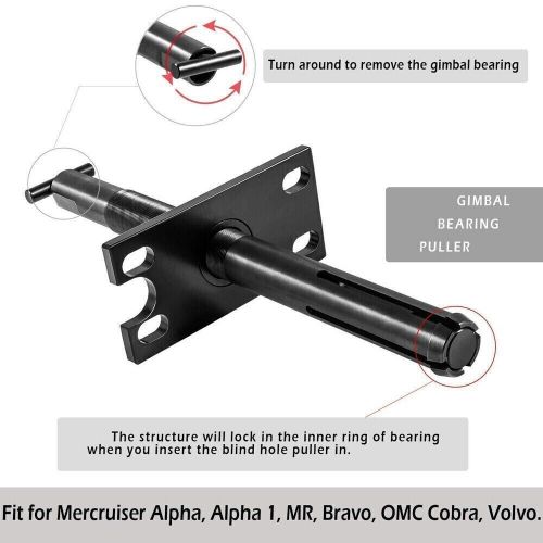 1 set gimbal bearing puller / remover tool for boat alpha bravo omc volvo