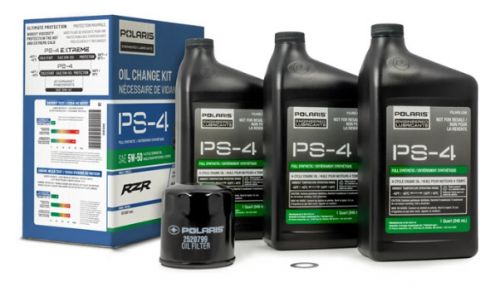 New oem polaris full synthetic oil change kit - 2881696