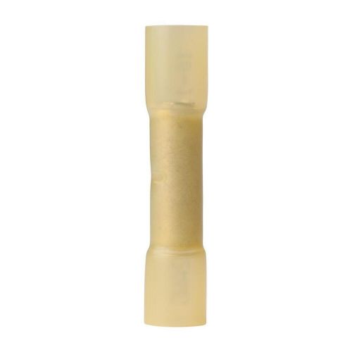 Ancor 309203 - 12-10 awg yellow adhesive lined heat shrink butt connectors, 3