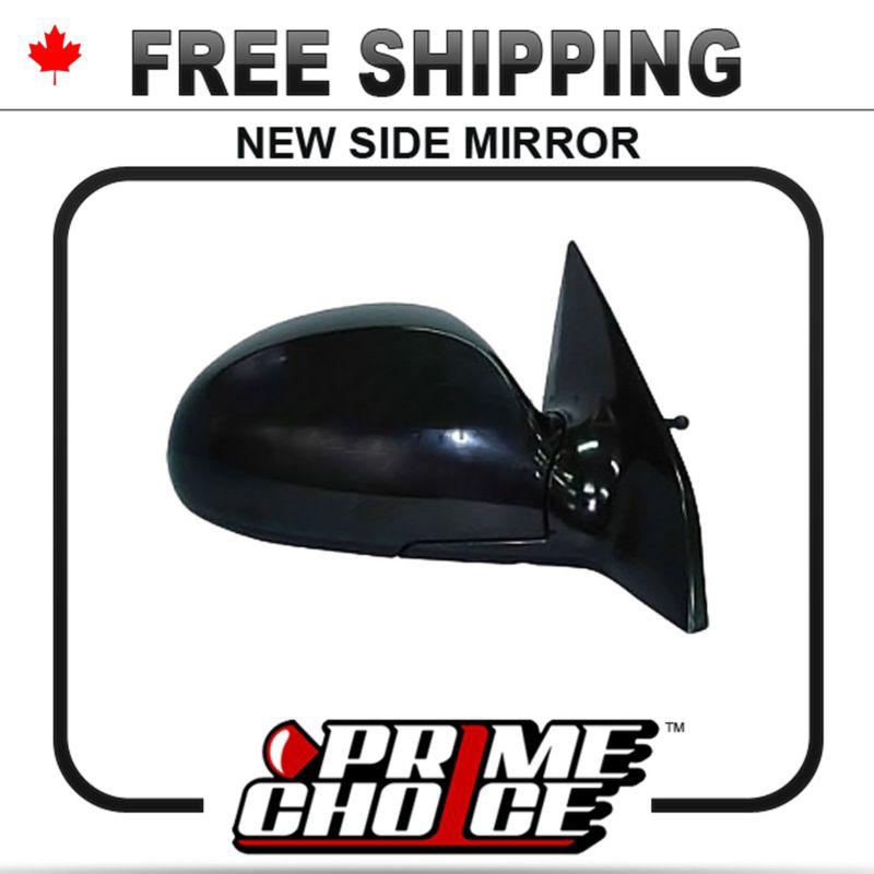 New manual passengers side view door mirror