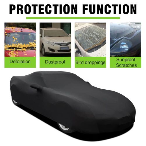 Full car cover outdoor indoor satin stretch waterproof for porsche 718 cayman