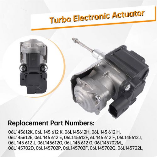 Electronic turbo wastegate actuator for vw golf gti mk7 is20 is38 06l145612k 2.0