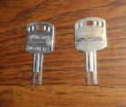 Lot of 2 autozone 1996 innnova gm code key