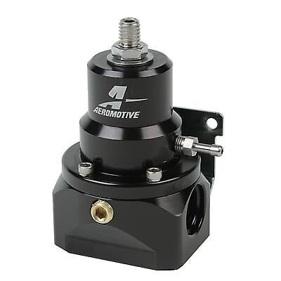 Aeromotive 13212 fuel pressure regulator black anodized 2-port adjustable 3-20