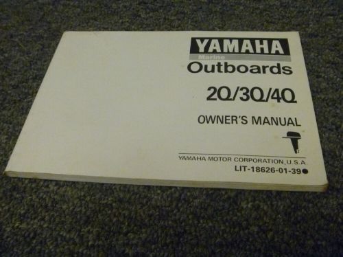 1992-1994 yamaha 4mshq m4mlhq m4mshq 2msh outboard owner operator manual 1993