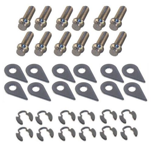 Stage 8 fasteners 8936 header bolt kit - 12pt. 3/8-16 x 1in (12)