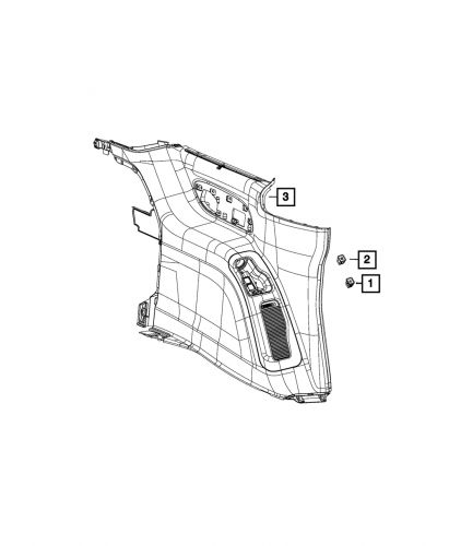 Genuine mopar vacuum switch 68443113aa