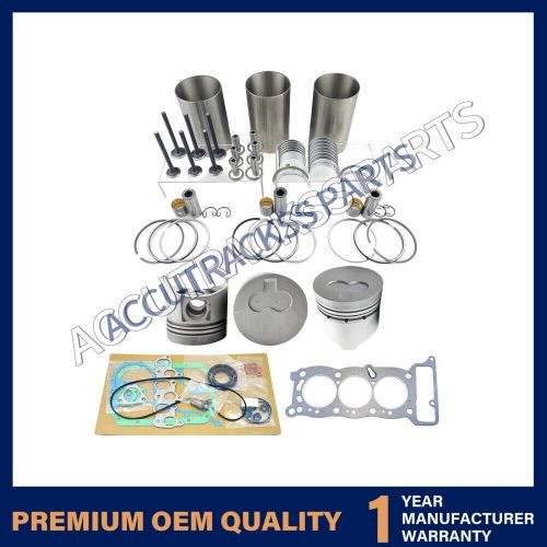 Overhaul rebuild kit+connecting rod for isuzu 3kc1 engine ex12 ex15 excavator