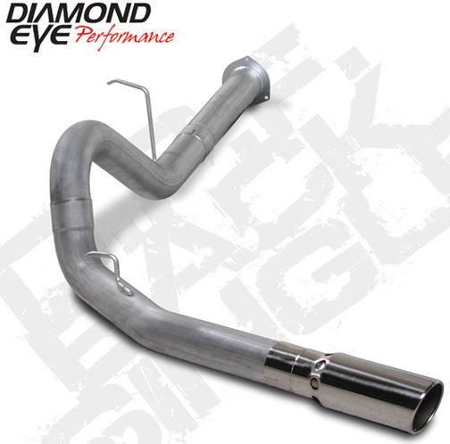 Diamond eye exhaust- 07-10 chevy 4" alum-d.p.f. back single