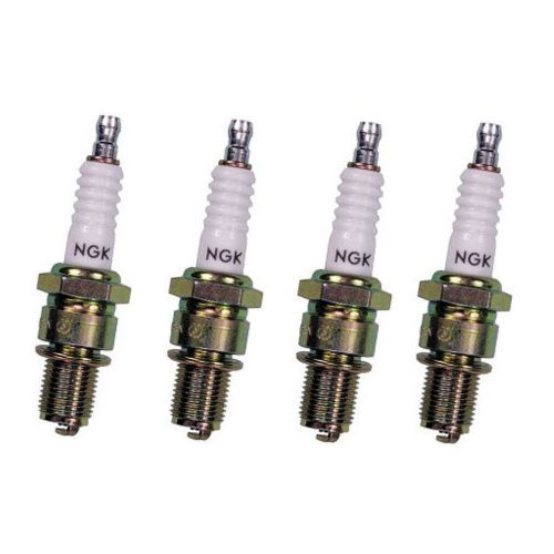 4 x ngk spark plug br6fs - short reach plugs for mercruiser 2.5l &amp; 3.0l see note