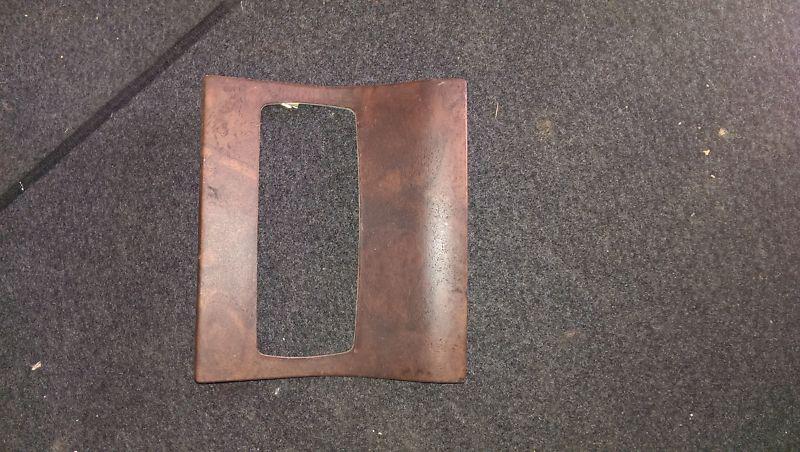 1998 98-01 audi a6 wood grain hvac trim bezel