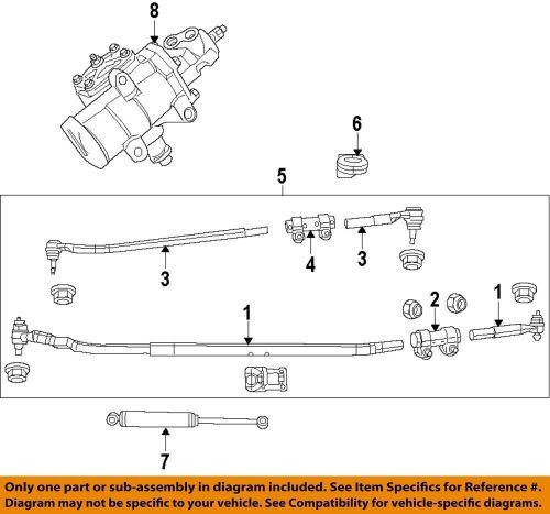 Chrysler oem 14-23 2500 steering gear linkage-pitman arm 68175400aa