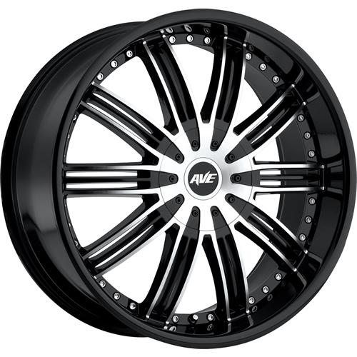 20x8 black machined avenue a603 wheels 5x4.5 5x120 +40 daewoo leganza