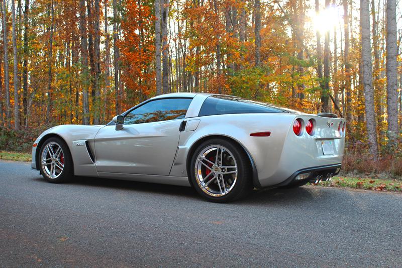 Chevy corvette machine silver c6 z06 hd poster super car print multiple sizes 