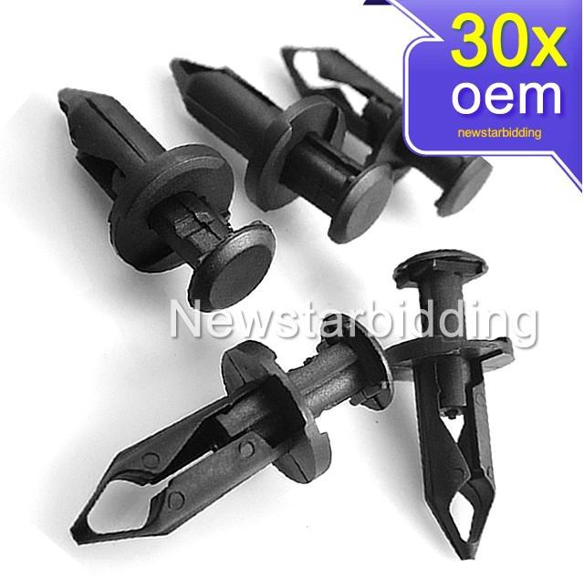 30x oem high quality atv fender clips for honda 450r rancher foreman