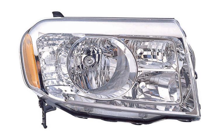 Right passenger side replacement headlight 09-11 honda pilot - 33100szaa01