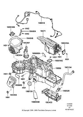 9l3z19c593b seal 09 10 navigator